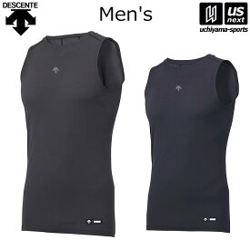 デサント【 DESCENTE 】野球 メンズ 丸首ノースリーブアンダーシャツ アンダーウェア 2025年春夏MODEL【 DB5SUD00M 袖なし ノースリーブシャツ 野球アンダー インナー オールシーズン 】【翌日配達対象】【メール便は翌日配達不可】[M便 1/1][自社倉庫]