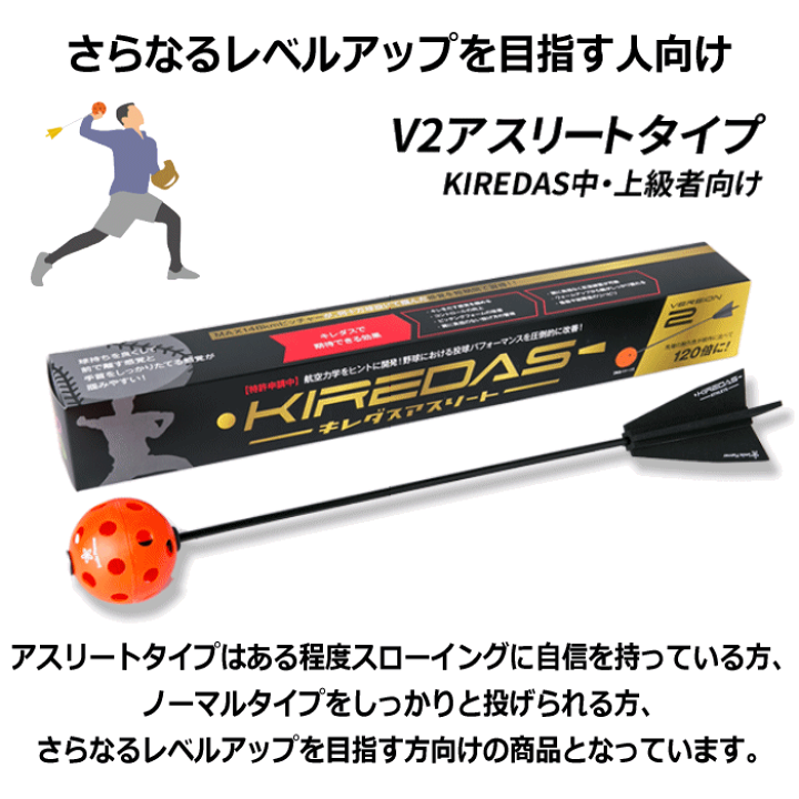 楽天市場】（おまけ付き）キレダス 練習セット KIREDAS V2
