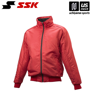 ⭐︎新品未使用⭐︎ 野球 SSK グラウンドコート Lサイズ 中綿 エンジ ウェア・グランドコート/プレジャン｜SSKベースボール