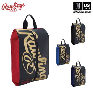 ローリングス 【 Rawlings 】 野球 シューズケース 2025〜26年秋冬MODEL 【 ESC15F01 バッグ 鞄 かばん シューズバッグ 靴入れ 通勤 通学 メンズ レディース 】【翌日配達対象】【メール便不可】[自社