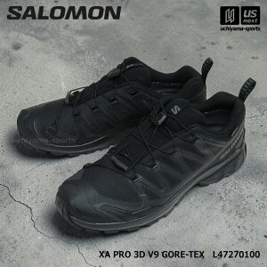 �y���悠��z�i�������K�i�j �T������ �y SALOMON �z �����Y �g���C�������j���O�V���[�Y XA PRO 3D V9 GORE-TEX 2026�N�p��MODEL �y L47270100 �S�A�e�b�N�X �����j���O �n�C�L���O �g���C������ �A�E�g�h