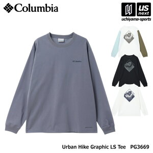 �i�������K�i�j �R�����r�A �y Columbia �z �����Y �A�[�o���n�C�N�O���t�B�b�N �����O�X���[�uT�V���c 2026�N�t��MODEL �y PG3669 Urban Hike Graphic LS Tee ���� ����T �L�����v �A�E�g�h�A �j�� �z�y����