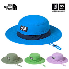 （国内正規品）ザ・ノース・フェイス 帽子 キッズホライズンハット 2025年春夏MODEL【 NNJ02520 Kids’ Horizon Hat ハット 取り外し可能なあご紐 THE NORTH FACE 】【翌日配達対象 365日出荷】【メール便不可】[物流倉庫]