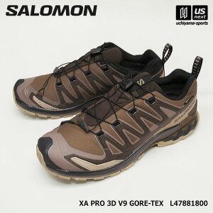�i�������K�i�j �T������ �y SALOMON �z �����Y �g���C�������j���O�V���[�Y XA PRO 3D V9 GORE-TEX 2026�N�p��MODEL �y L47881800 �S�A�e�b�N�X �����j���O �n�C�L���O �g���C������ �A�E�g�h�A �R �u���E