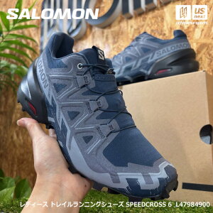 �i�������K�i�j �T������ �y SALOMON �z ���f�B�[�X �g���C�������j���O�V���[�Y SPEEDCROSS 6 2026�N�t�ĐV�F �y L47984900 �����j���O �X�j�[�J�[ �n�C�L���O �g���C������ �A�E�g�h�A �R �u���b�N 