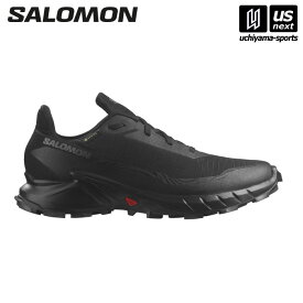 サロモン 【 SALOMON 】 メンズ トレイルランニングシューズ ALPHACROSS 5 GORE-TEX 2024年継続MODEL 【 L47307500 ゴアテックス ランニング トレイルラン アウトドア 山 ブラック 】【あす楽対応 365日出荷】【メール便不可】[物流倉庫]