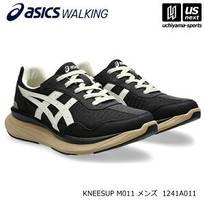 �A�V�b�N�X�E�H�[�L���O�y ASICS WALKING �z 1241A011 �i001�j�u���b�N×�x�[�W�� �����Y �E�H�[�L���O�V���[�Y KNEESUP M011�y���[���֕s�z[����][���Бq��]