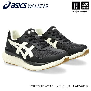 �A�V�b�N�X�E�H�[�L���O�y ASICS WALKING �z 1242A019 �i001�j�u���b�N×�I�t�z���C�g ���f�B�[�X �E�H�[�L���O�V���[�Y KNEESUP W019�y���[���֕s�z[����][���Бq��]