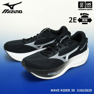 �y���悠��z�~�Y�m �y MIZUNO �z �����Y ���f�B�[�X �����j���O�V���[�Y �E�G�[�u���C�_�[ 30 2026�`27�N�H�~MODEL �y J1GU2620 ���� WAVE RIDER �E�F�[�u���C�_�[ �W���M���O �g���[�j���O ���K �j�� 