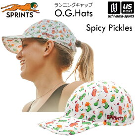 スプリンツ【 SPRINTS 】帽子 ランニングキャップ O.G.Hats Spicy Pickles スパイシーピクルス 2024〜25年冬モデル【 ランニング キャップ 練習 トレーニング スポーツ メンズ レディース 】【翌日配達対象】【メール便不可】[自社倉庫]