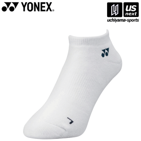 ヨネックス【YONEX】 テニス バドミントン 19121 メンズ スニーカーインソックス 011（ホワイト） 2024年継続MODEL[M便 1/2][取り寄せ][自社倉庫]