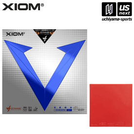 エクシオン 【 XIOM 】 卓球ラバー 10531 ヴェガ ヨーロッパ DF レッド（RD） 2024年継続MODEL[M便 1/3][取り寄せ][自社倉庫]
