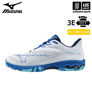 �~�Y�m �y MIZUNO �z �e�j�X�V���[�Y �E�G�[�u�G�N�V�[�h ���C�g 2 ���C�h OC 2025�N�p��MODEL �y 61GB2318 WAVE EXCEED �E�F�[�u�G�N�V�[�h �e�j�X �z���C�g ���L 3E �����Y ���f�B�[�X �z�y�����z�B�Ώ�