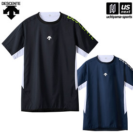 デサント【 DESCENTE 】 バレーボール メンズ 半袖バレーボールピステ 2024年春夏限定モデル【 DVUXJK30 練習 トレーニング プラクティスシャツ プラシャツ ピステ 】【翌日配達対象】【メール便は翌日配達不可】[M便 1/1][自社倉庫]