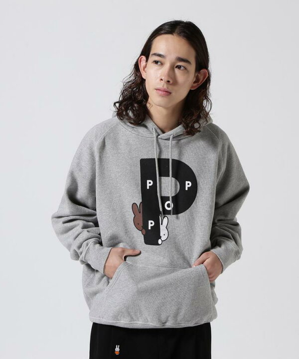 楽天市場】【GARDEN】POP TRADING COMPANY/Pop & Miffy Big P Hooded 
