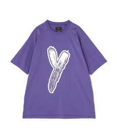 【RoyalFlash】Y-3/ワイスリー/LOGO GFX TEE－purple－