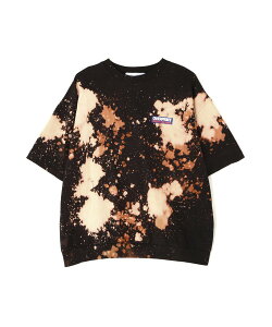 yLHPzoverprint/I[o[vg/BLEACH BOX LOGO PT TEE