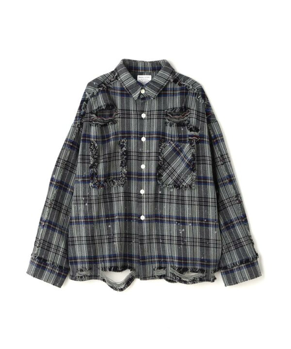 楽天市場】【LHP】DankeSchon/ダンケシェーン/PIGMENT DAMAGE FLANNEL  
