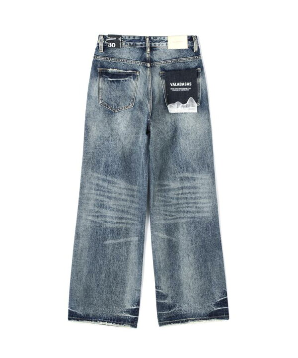 楽天市場】【RoyalFlash】Valabasas/バラバサス/Mr.BAGGY DENIM : US 