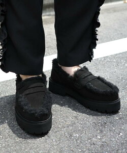 SALEyBEAVERzCAMINANDO/J~ih MOUTON PENNY LOAFER Z[/AEgbgiɂ ԕis
