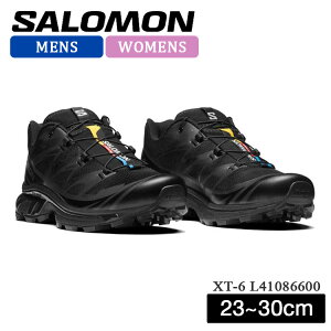 �yGARDEN�zSALOMON/�T������/XT-6 L41086600 �X�j�[�J�[ �V���[�Y�g���C�������j���O �����j���O�V���[�Y ���[�J�b�g ���b�V�� �V�[�����X �N�C�b�N���[�X �u���b�N �� ���[�h �A�E�g�h�A �����Y ��