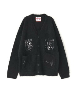 �yLHP�zoverprint/�I�[�o�[�v�����g/PINC NOISE MOHAIR CARDIGAN