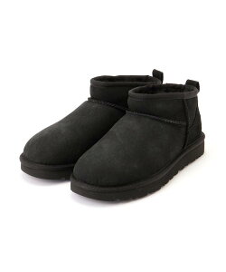 �yRoyalFlash�z UGG/ �A�O/Classic Ultra Mini Platform �N���V�b�N �E���g�� �~�j �v���b�g�t�H�[�� ���� �V���[�g�u�[�c ���[�g���u�[�c �X�G�[�h �`�F�X�i�b�g �u���b�N �� �� 1135092 ���f�B�[�X ���� ��