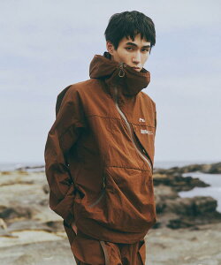 �yBEAVER�z CMF OUTDOOR GARMENT/ �V�[�G���G�t �A�E�g�h�A�K�[�����g�@�ʒ� SLASH SHELL�@�X���b�V���V�F�� �V�F���W���P�b�g �}�E���e���p�[�J�[ �΂߃W�b�v ���k�i�C���� ���� �y�� �u���b�N �u���E