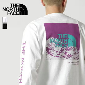 【B’2nd】THE NORTH FACE (ザ・ノースフェイス）L/S Sleeve Graphic Tee NT32438 国内正規品 長袖Tシャツ ロンT スリーブプリント バックプリント メンズ レディース ユニセックス ロゴ 売れ筋 人気