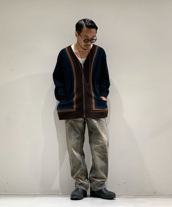 楽天市場】☆SALE｜【GARDEN】YOKE/ヨーク/FRONT ZIP CARDIGAN メンズ 