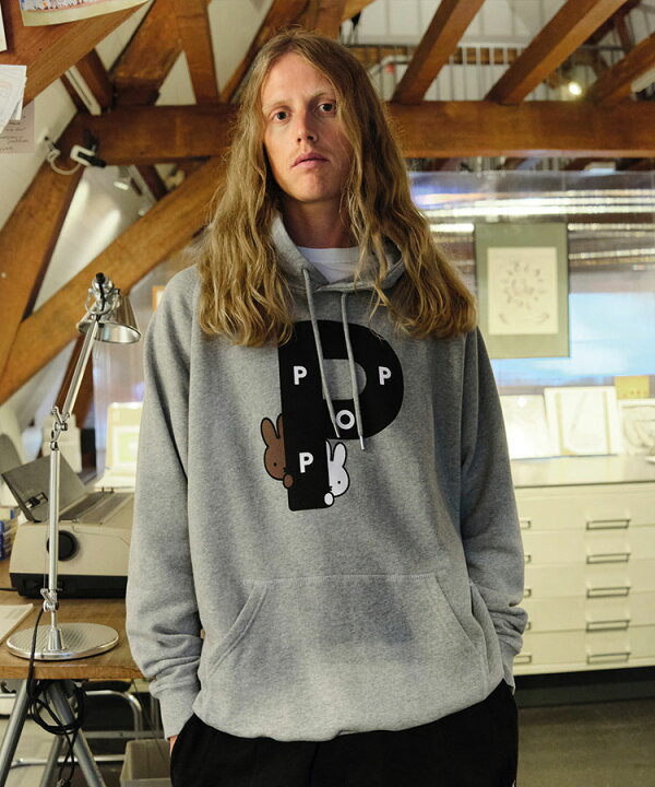 楽天市場】【GARDEN】POP TRADING COMPANY/Pop & Miffy Big P Hooded 