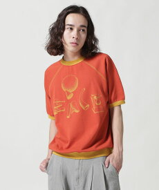 【GARDEN】Sasquatchfabrix./サスクワッチファブリックス/POLYHEDRON "PEACE" H/S SWEAT SHIRT