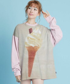 【LHP】LittleSunnyBite/リトルサニーバイト/luke stephenson x LSB Ice cream long tee/ロンT