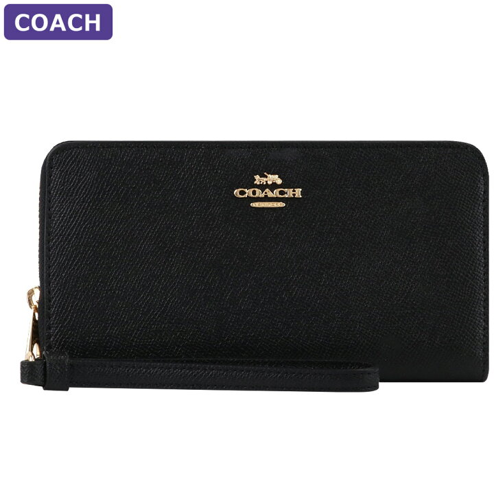 楽天市場】コーチ COACH 財布 長財布 C3441 ストラップ付 ラウンド 