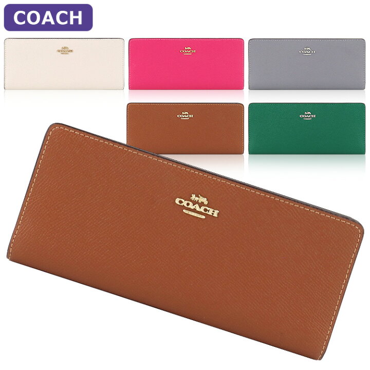 楽天市場】コーチ COACH 財布 長財布 C3440 二つ折り財布 アウトレット 