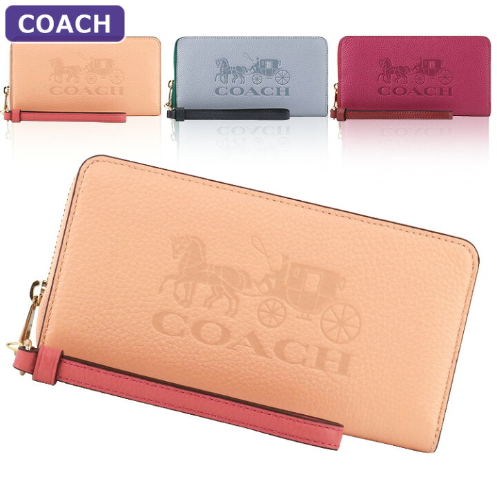 楽天市場 コーチ Coach 財布 長財布 C58 ストラップ付 ラウンドジップ アウトレット レディース ウォレット 新作 プレゼント クリスマス Us Style