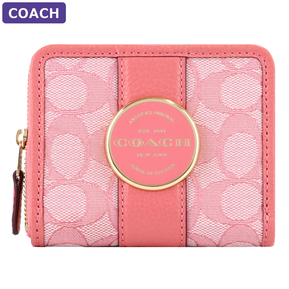 コーチ(COACH) ピンク レディース二つ折り財布 | 通販・人気ランキング 