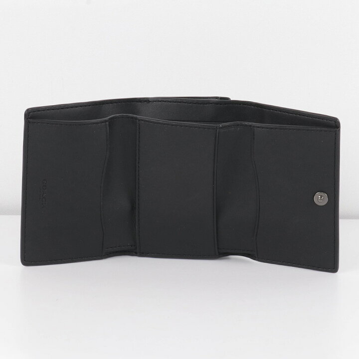 楽天市場】コーチ COACH 財布 三つ折り財布 CP260 JIBLK ミニ財布 