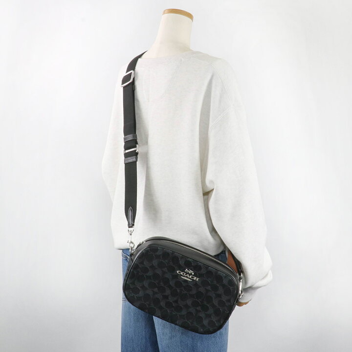 COACH黒ショルダーミニバッグ バックル付き （COACH（コーチ）の 