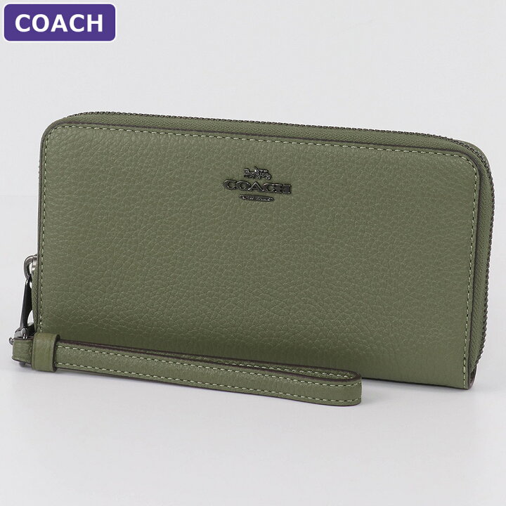 楽天市場】コーチ COACH 財布 長財布 C4451 QBMGR ストラップ付 