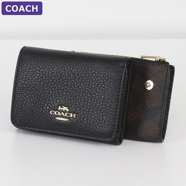 楽天市場】コーチ COACH 財布 三つ折り財布 CZ034 IMXAQ ミニ財布 