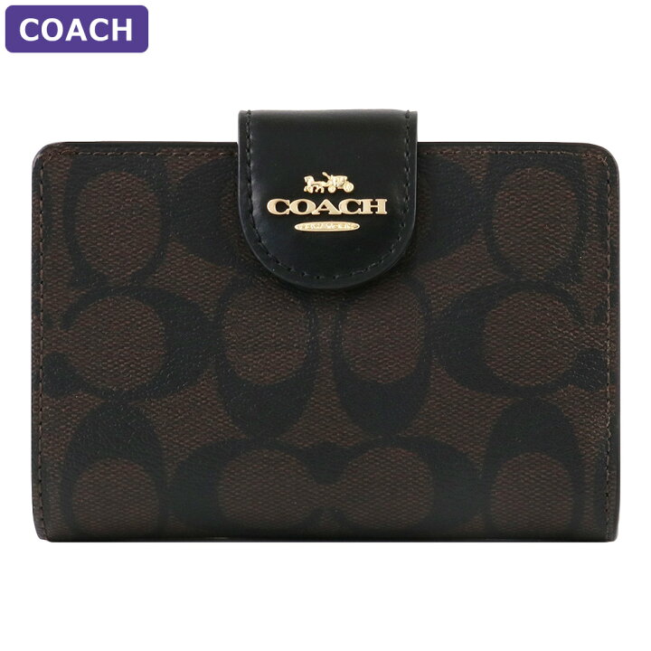 楽天市場】コーチ COACH 財布 二つ折り財布 C0082 IMAA8 シグネチャー 