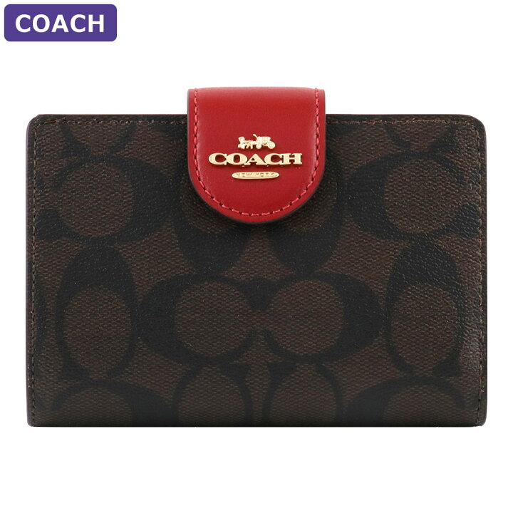 楽天市場】コーチ COACH 財布 二つ折り財布 C0082 IMRVQ シグネチャー 
