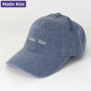 �}�[�e�B���L�� Matin Kim �X�q �L���b�v MK2600HT043V SMOKEBLUE �{�[���L���b�v ���f�B�[�X �؍� �t�@�b�V���� �V��