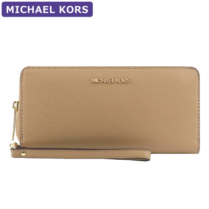 楽天市場】マイケルコース MICHAEL KORS 財布 長財布 35T7GTVE7L CAMEL 