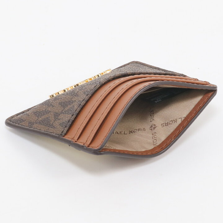 楽天市場】マイケルコース MICHAEL KORS パスケース 35F8GTVD3B BROWN 