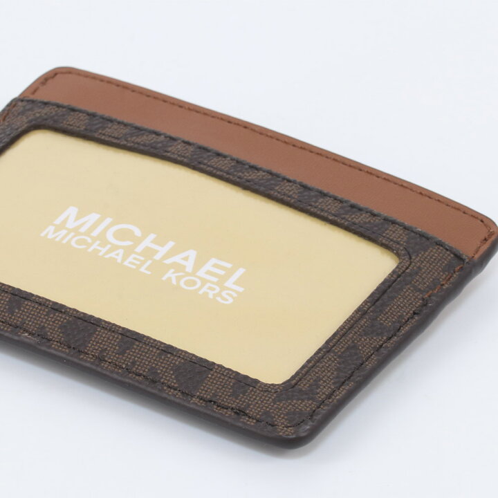 楽天市場】マイケルコース MICHAEL KORS パスケース 35F8GTVD3B BROWN 