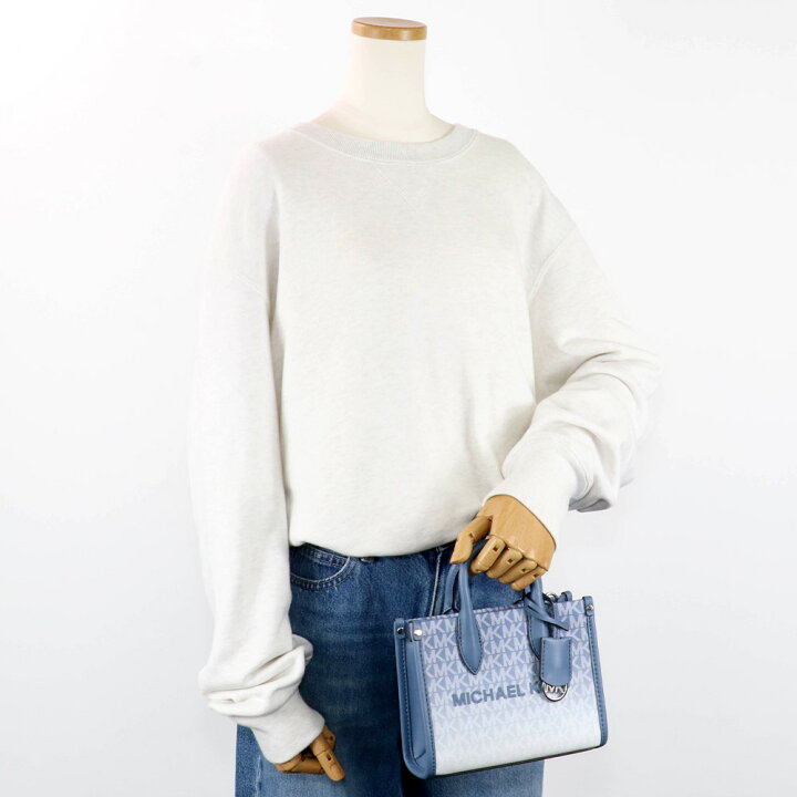 新品》MICHAEL KORS デニム シグネチャー ショルダーバッグ 美品 