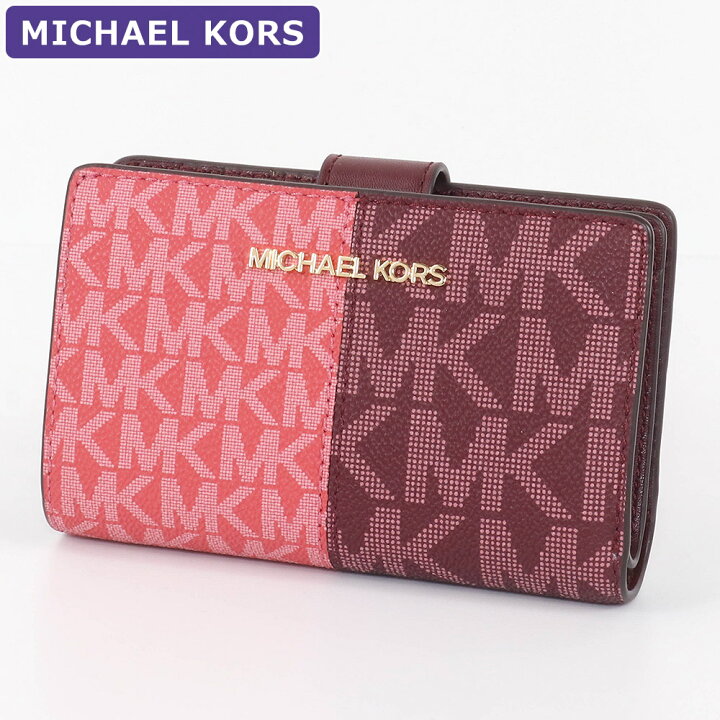 楽天市場】マイケルコース MICHAEL KORS 財布 二つ折り財布 35F4GTVF6B 