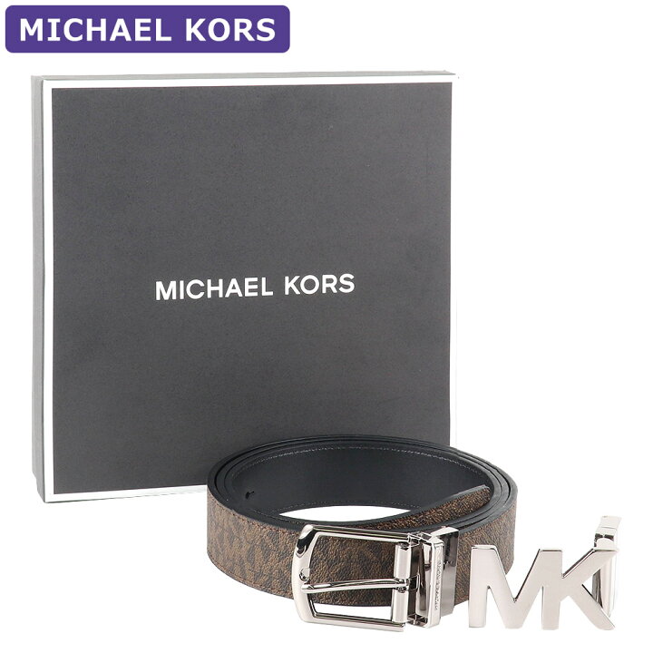 楽天市場】マイケルコース MICHAEL KORS ベルト 36R4LBLY4B BRNBLK  
